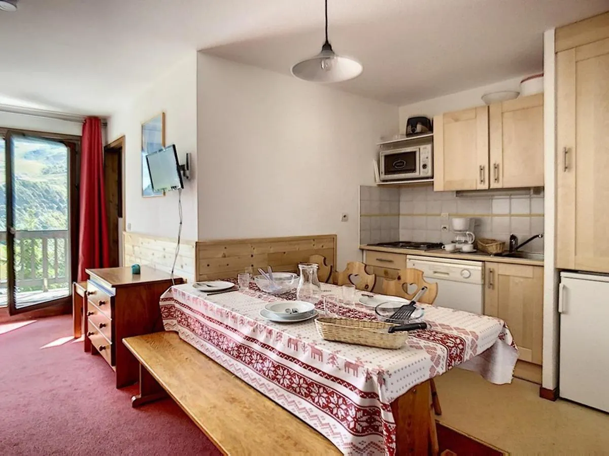 Spacieux T2 Cabine Au Pied Des Pistes - Sud Avec Balcon - 6 Pers - Proche Commodites - Fr-1-344-954 Saint-Martin-de-Belleville 0*,  Frankrig