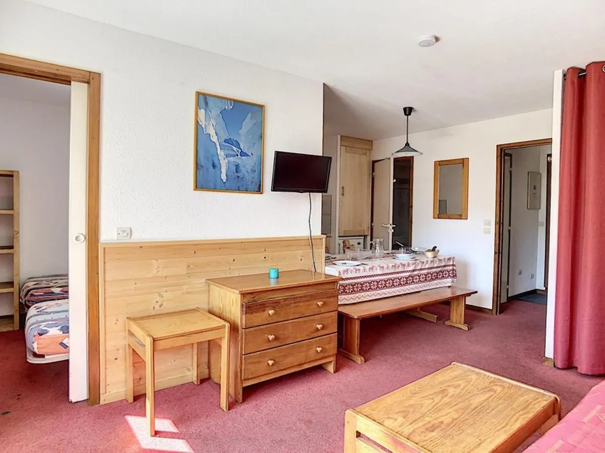 Spacieux T2 Cabine Au Pied Des Pistes - Sud Avec Balcon - 6 Pers - Proche Commodites - Fr-1-344-954 Saint-Martin-de-Belleville